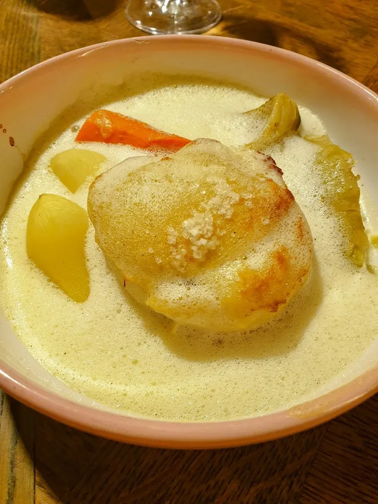 Gâteau de Poisson Fumet Monté Aïoli