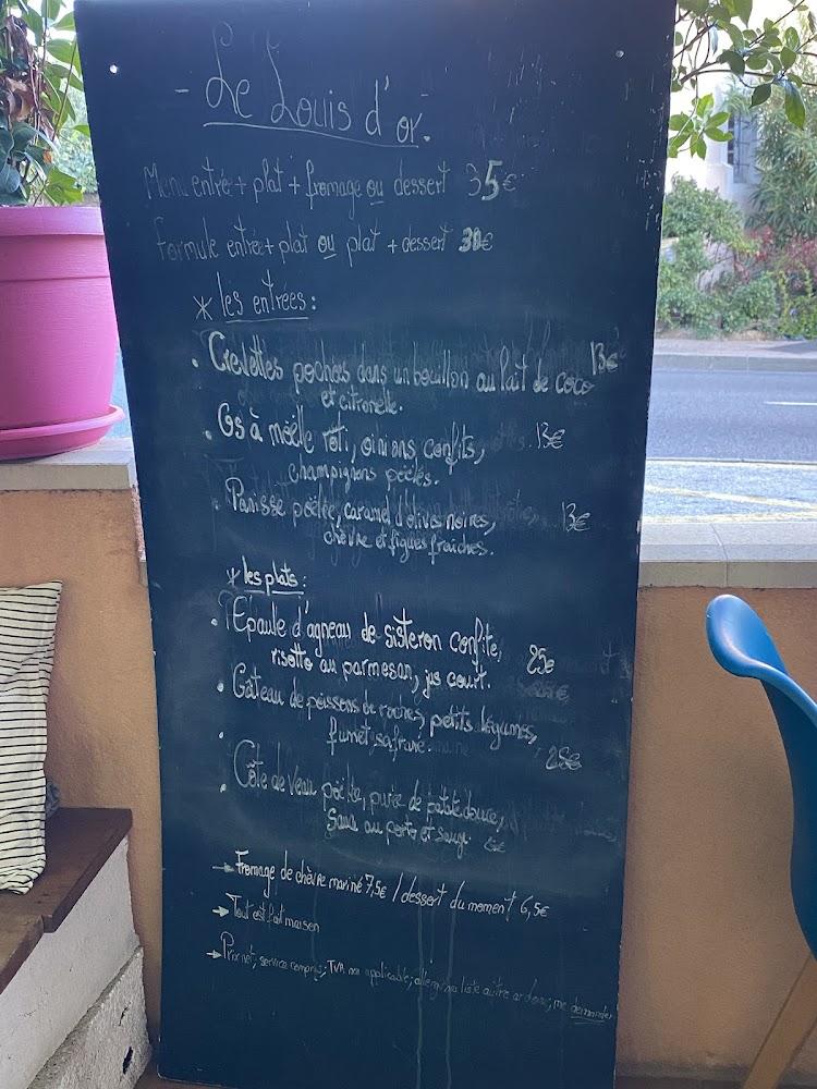 Le Louis D'Or - Menu Image 1